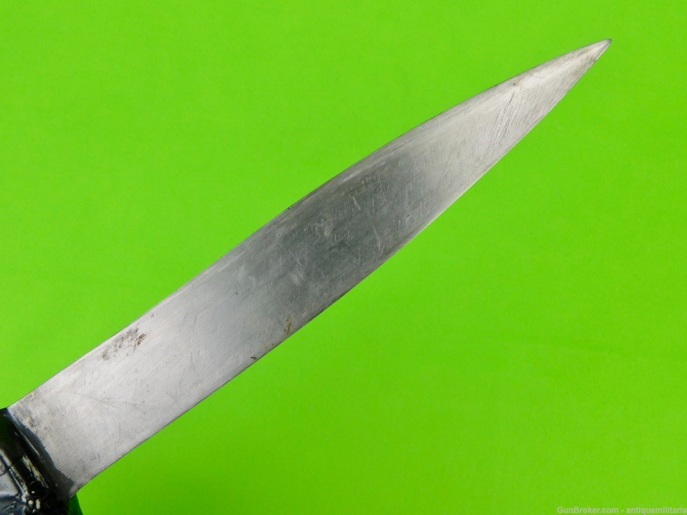 US WW2 Custom Made Theater Heavy Fighting Knife w/ Sheath-img-3
