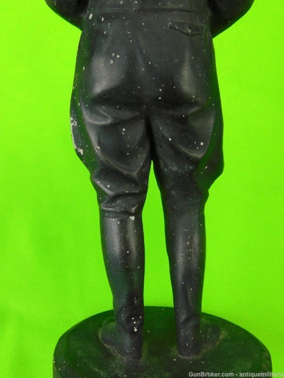 German Germany WW2 Painted Plaster Figurine Sculpture Art-img-14