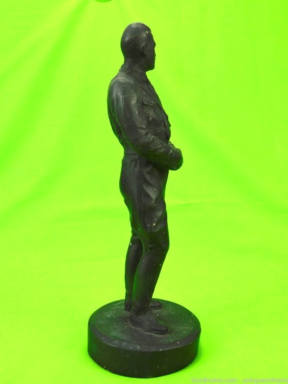 German Germany WW2 Painted Plaster Figurine Sculpture Art-img-3