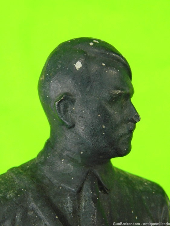 German Germany WW2 Painted Plaster Figurine Sculpture Art-img-9