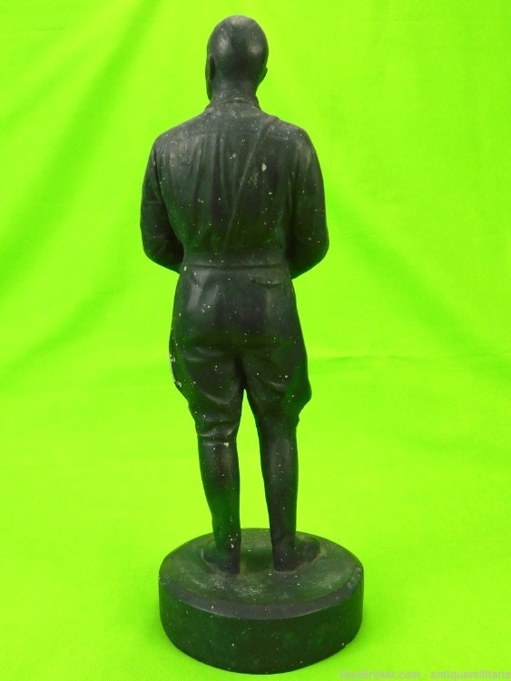 German Germany WW2 Painted Plaster Figurine Sculpture Art-img-2
