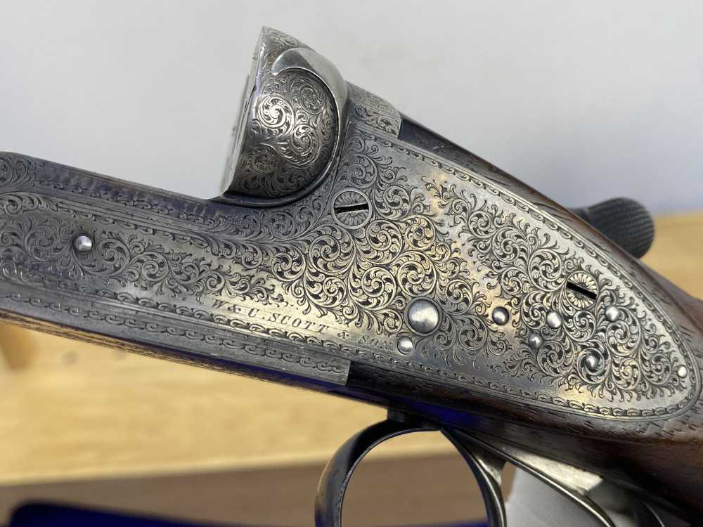 W.C. Scott & Son Excellentia Sidelock Hammerless *ANTIQUE PREMIUM SHOTGUN*-img-103