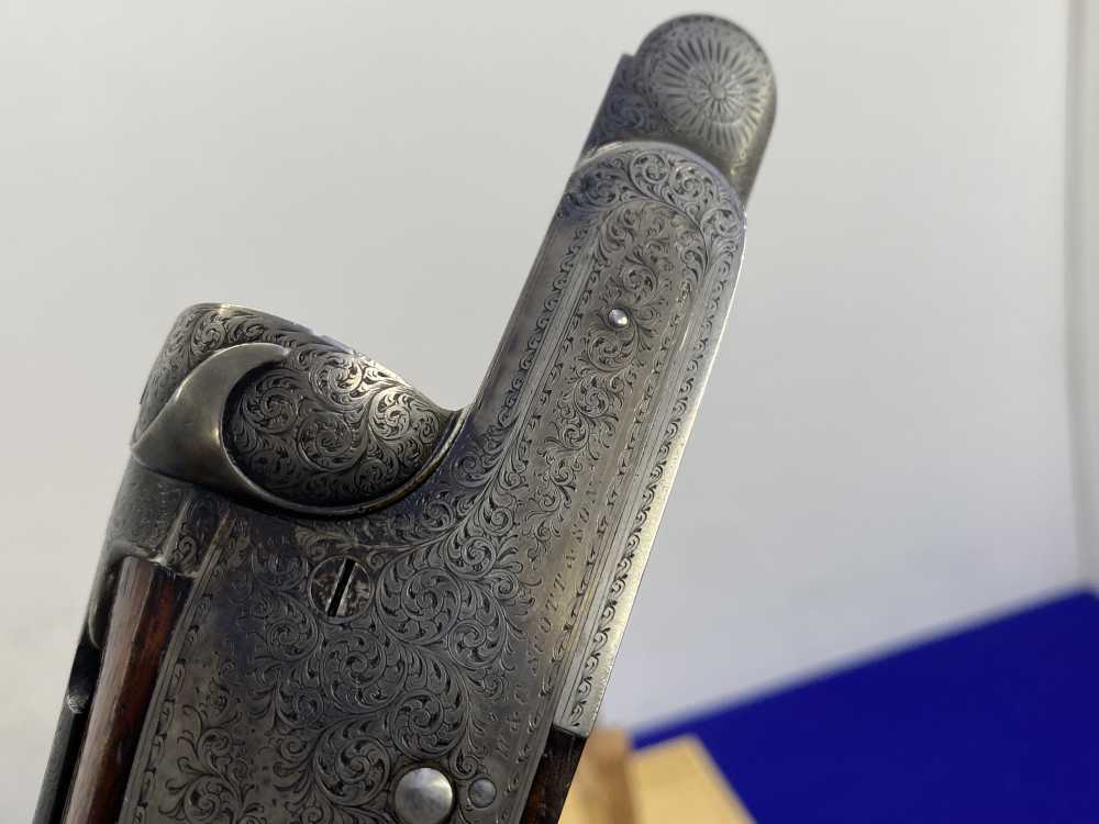 W.C. Scott & Son Excellentia Sidelock Hammerless *ANTIQUE PREMIUM SHOTGUN*-img-108
