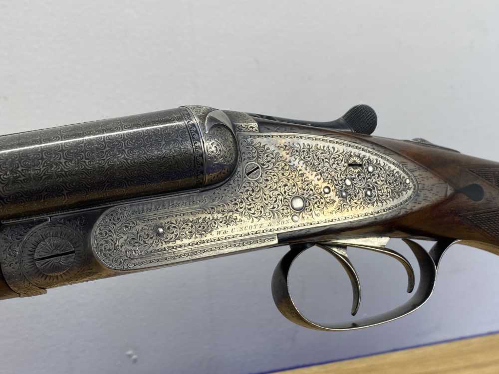 W.C. Scott & Son Excellentia Sidelock Hammerless *ANTIQUE PREMIUM SHOTGUN*-img-26