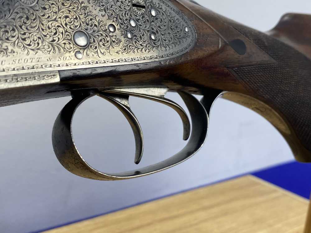 W.C. Scott & Son Excellentia Sidelock Hammerless *ANTIQUE PREMIUM SHOTGUN*-img-27