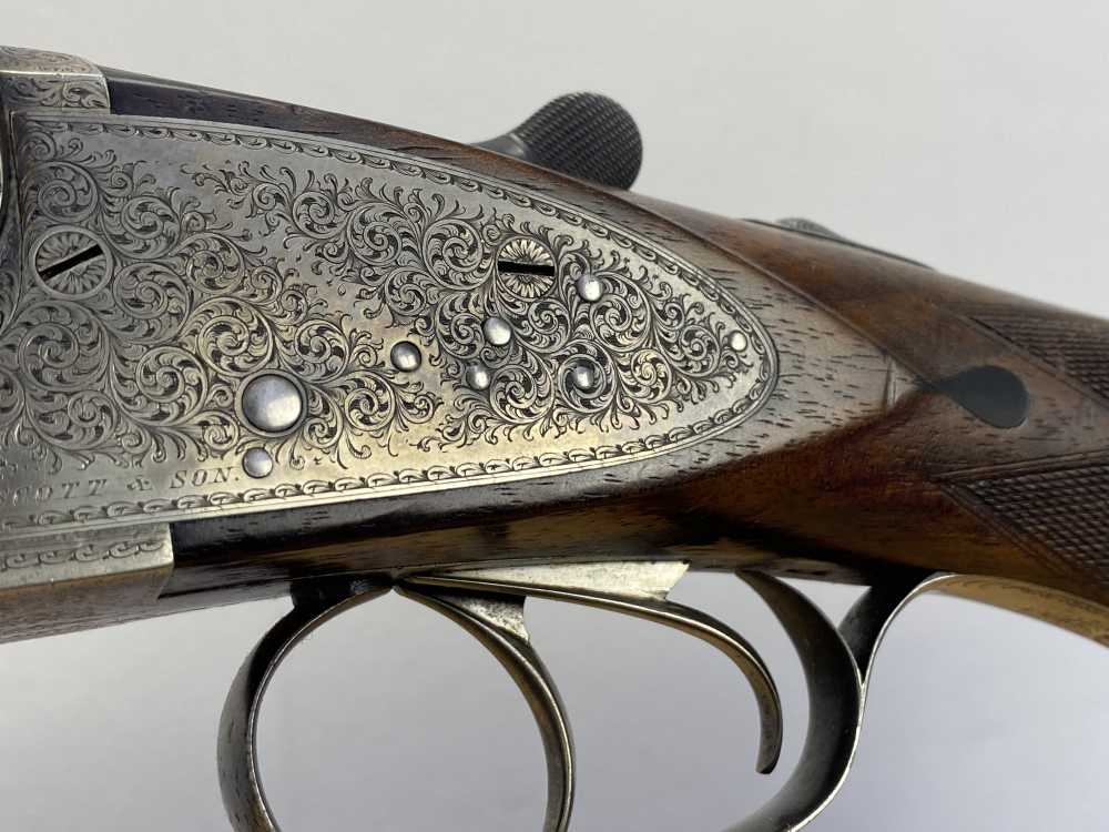 W.C. Scott & Son Excellentia Sidelock Hammerless *ANTIQUE PREMIUM SHOTGUN*-img-23