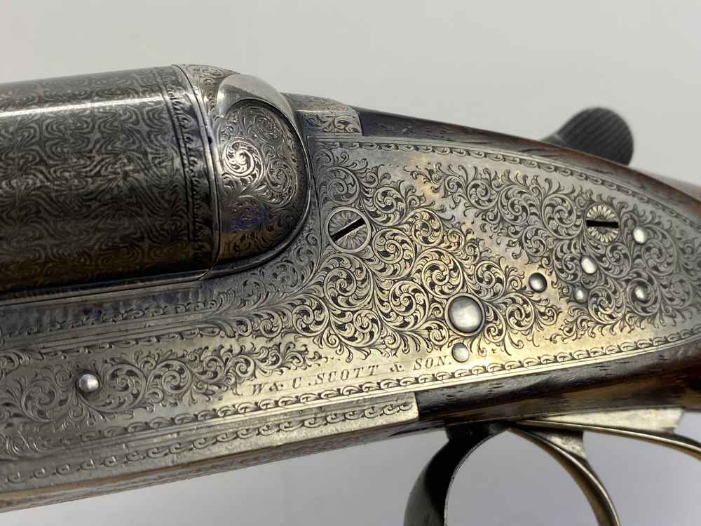 W.C. Scott & Son Excellentia Sidelock Hammerless *ANTIQUE PREMIUM SHOTGUN*-img-24