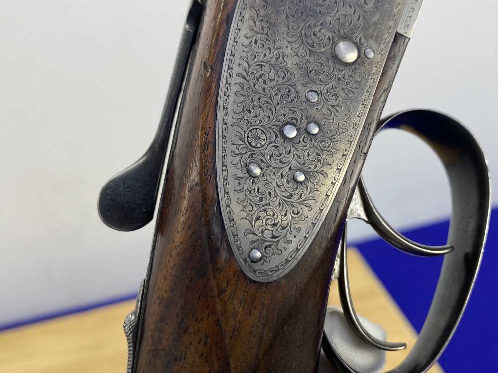 W.C. Scott & Son Excellentia Sidelock Hammerless *ANTIQUE PREMIUM SHOTGUN*-img-106