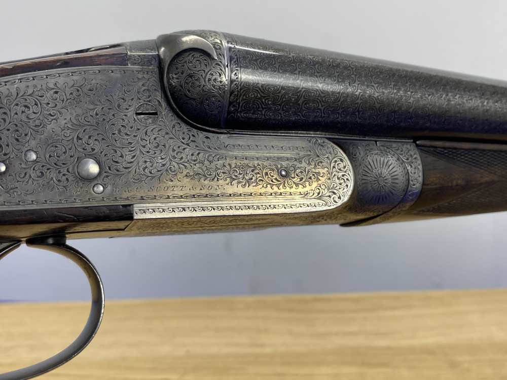 W.C. Scott & Son Excellentia Sidelock Hammerless *ANTIQUE PREMIUM SHOTGUN*-img-44