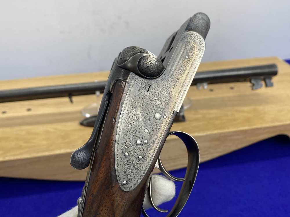 W.C. Scott & Son Excellentia Sidelock Hammerless *ANTIQUE PREMIUM SHOTGUN*-img-118