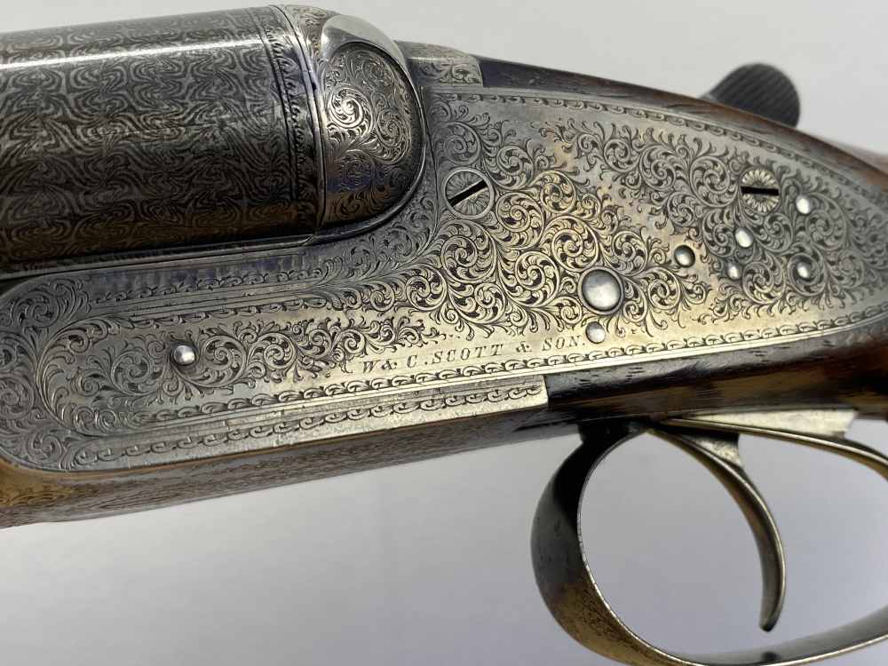W.C. Scott & Son Excellentia Sidelock Hammerless *ANTIQUE PREMIUM SHOTGUN*-img-22