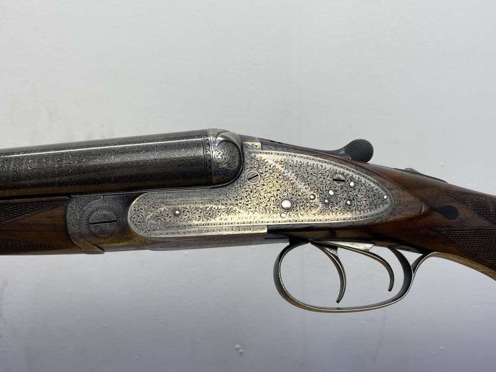 W.C. Scott & Son Excellentia Sidelock Hammerless *ANTIQUE PREMIUM SHOTGUN*-img-136