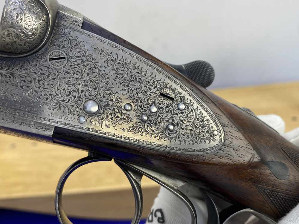 W.C. Scott & Son Excellentia Sidelock Hammerless *ANTIQUE PREMIUM SHOTGUN*-img-102