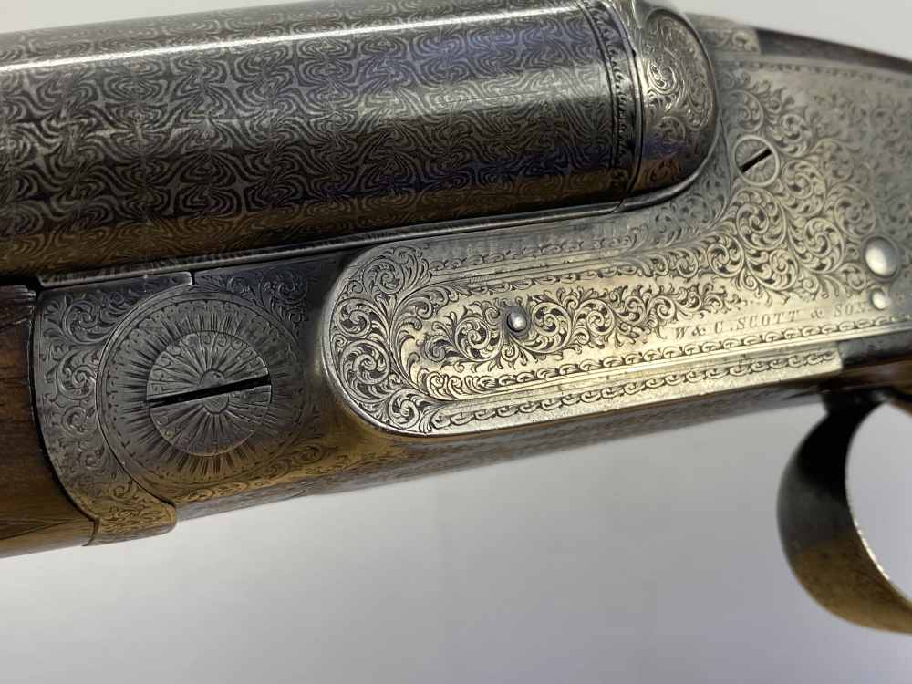 W.C. Scott & Son Excellentia Sidelock Hammerless *ANTIQUE PREMIUM SHOTGUN*-img-21