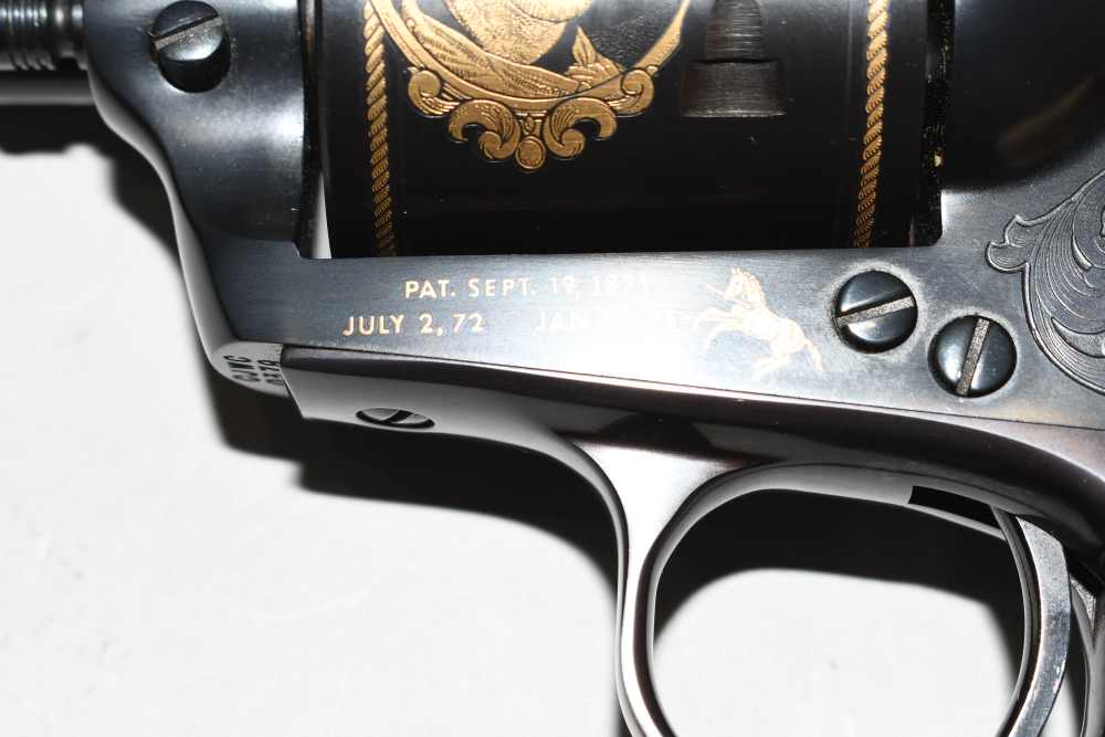 Nice Colt SAA Single Action Army John Wayne Commemorative 45 Cal W Case C&R-img-20