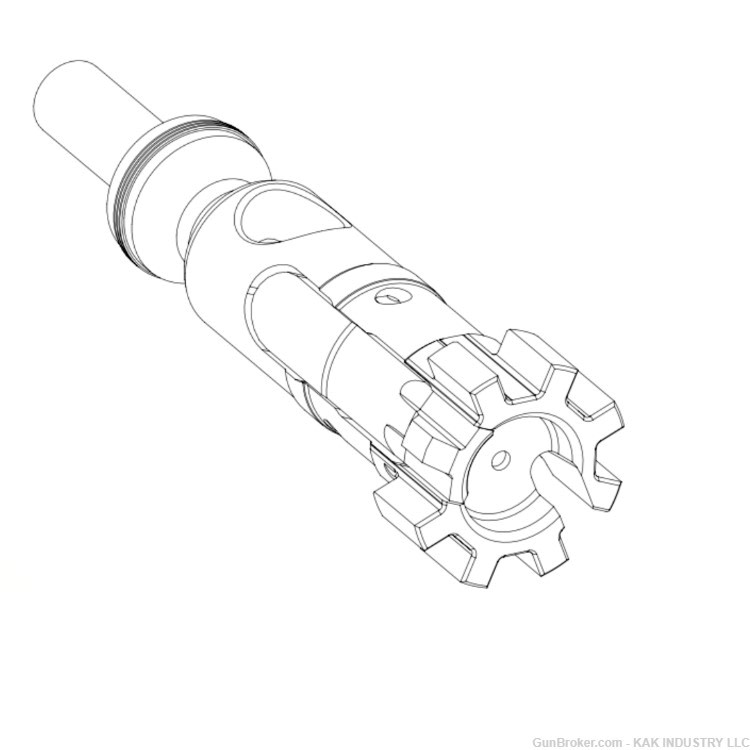 Daewoo K1A1- Complete Bolt - 5.56-img-1
