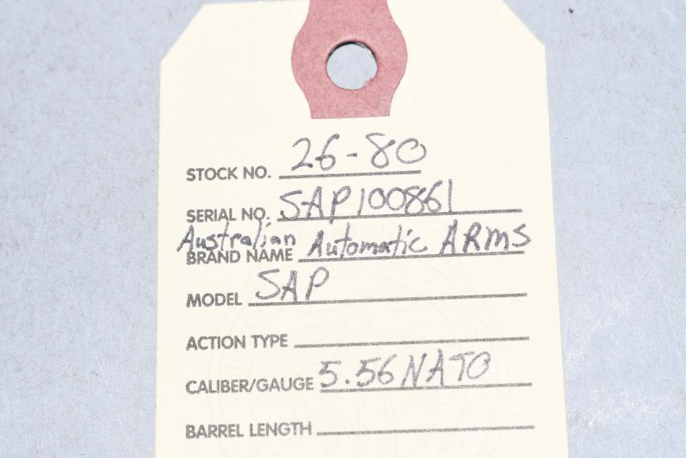 Rare Australian Automatic Arms SAP Semi Auto Pistol 5.56 NATO 11"-img-1