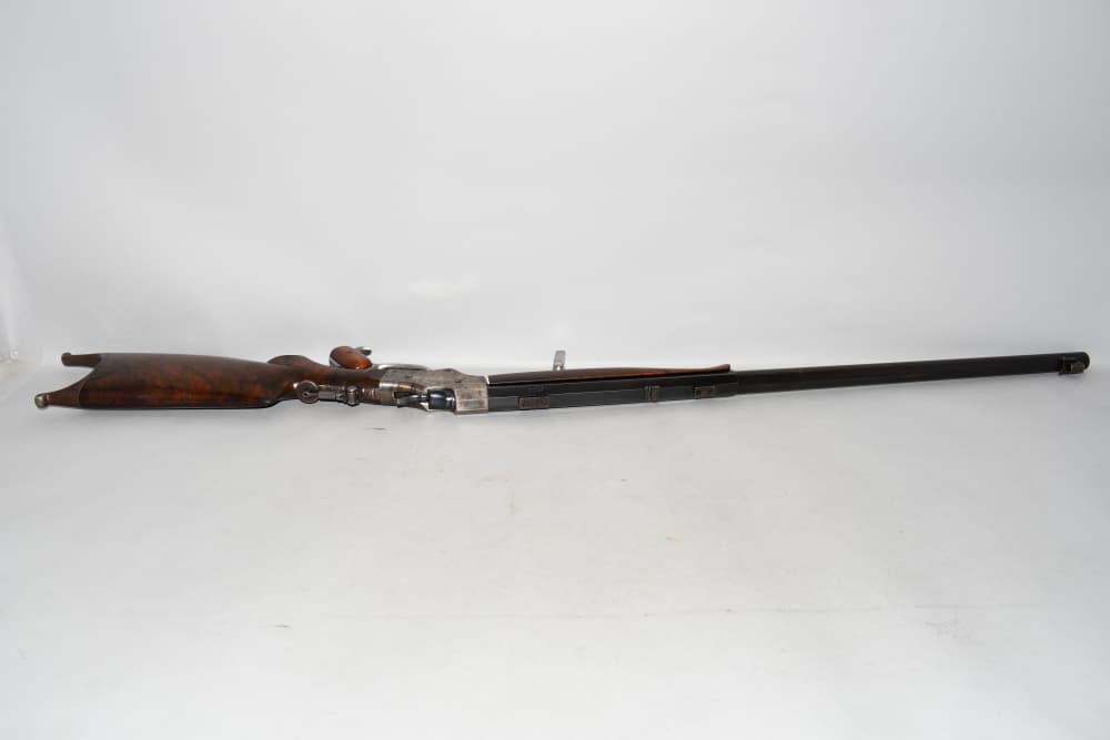 Custom Stevens 44 1/2 Single Shot Falling Block Target Rifle 22 LR 30" C&R-img-14