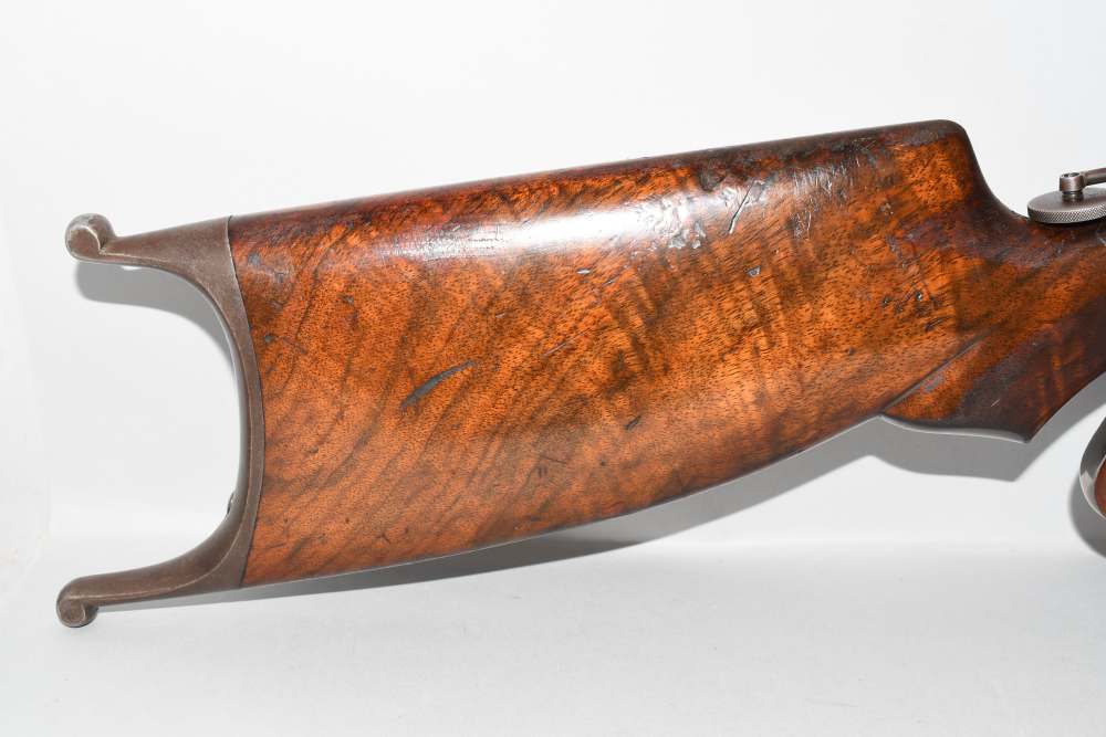 Custom Stevens 44 1/2 Single Shot Falling Block Target Rifle 22 LR 30" C&R-img-3