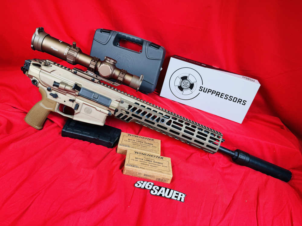 BUNDLE! Sig Sauer MCX SPEAR 7.62x51mm NATO 16" w/ SCOPE AND SUPPRESSOR -img-16