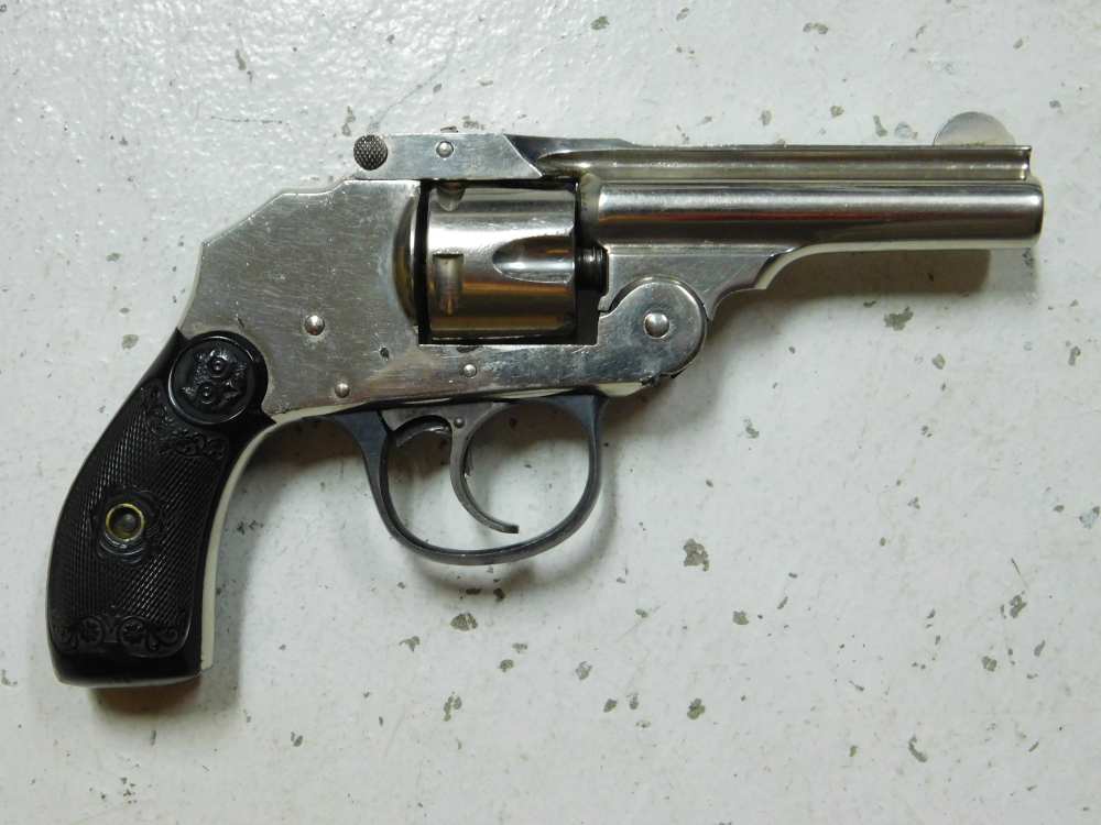 Iver Johnson 2nd Model Top Break 32 Hammerless Nickel C&R Curio Relic-img-0