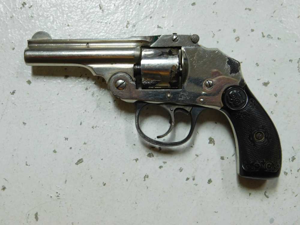 Iver Johnson 2nd Model Top Break 32 Hammerless Nickel C&R Curio Relic-img-1
