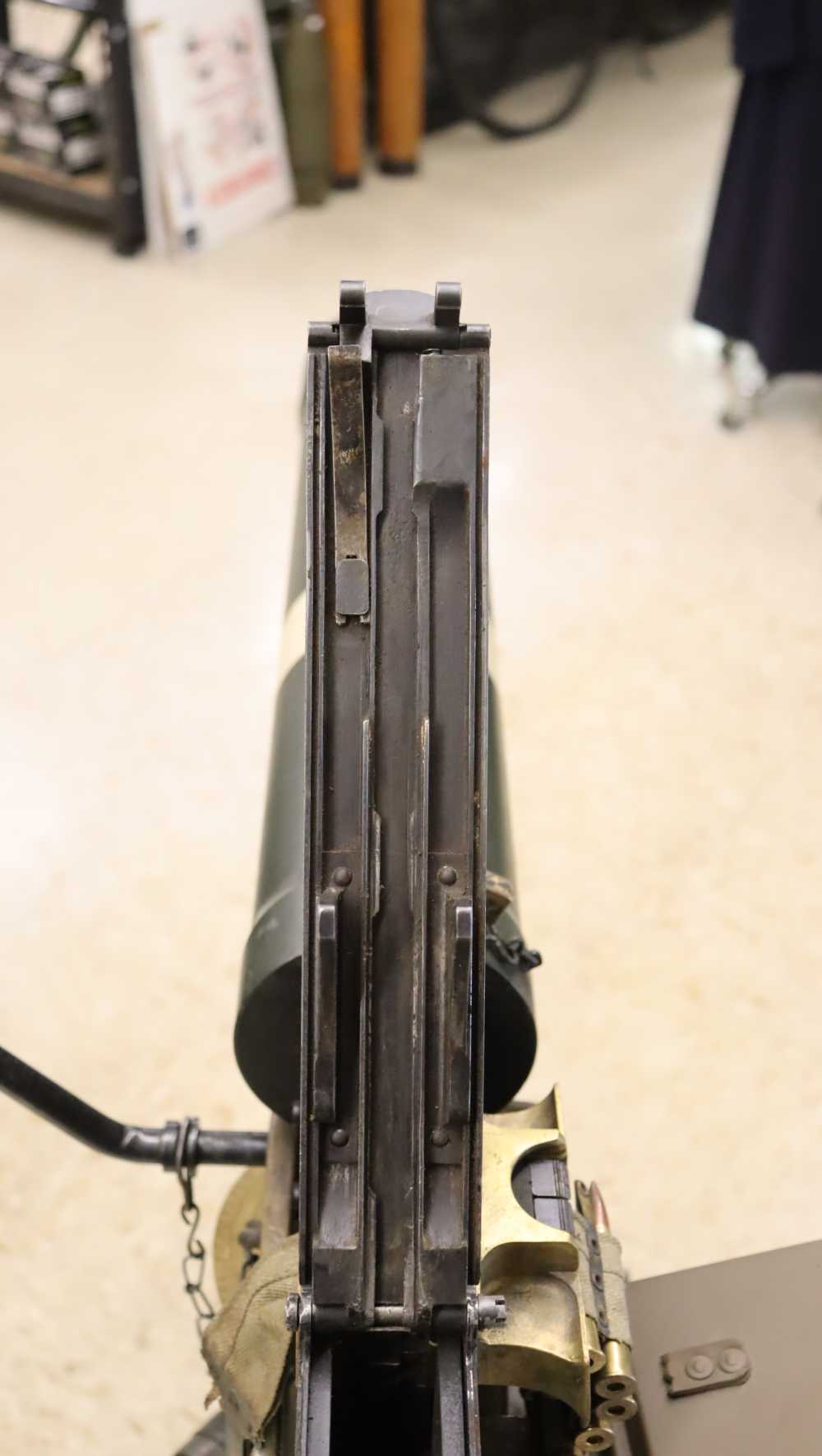 WWII BRITISH VICKERS WATER COOLED .303 BRITISH W/ TRIPOD (INERT)-img-27