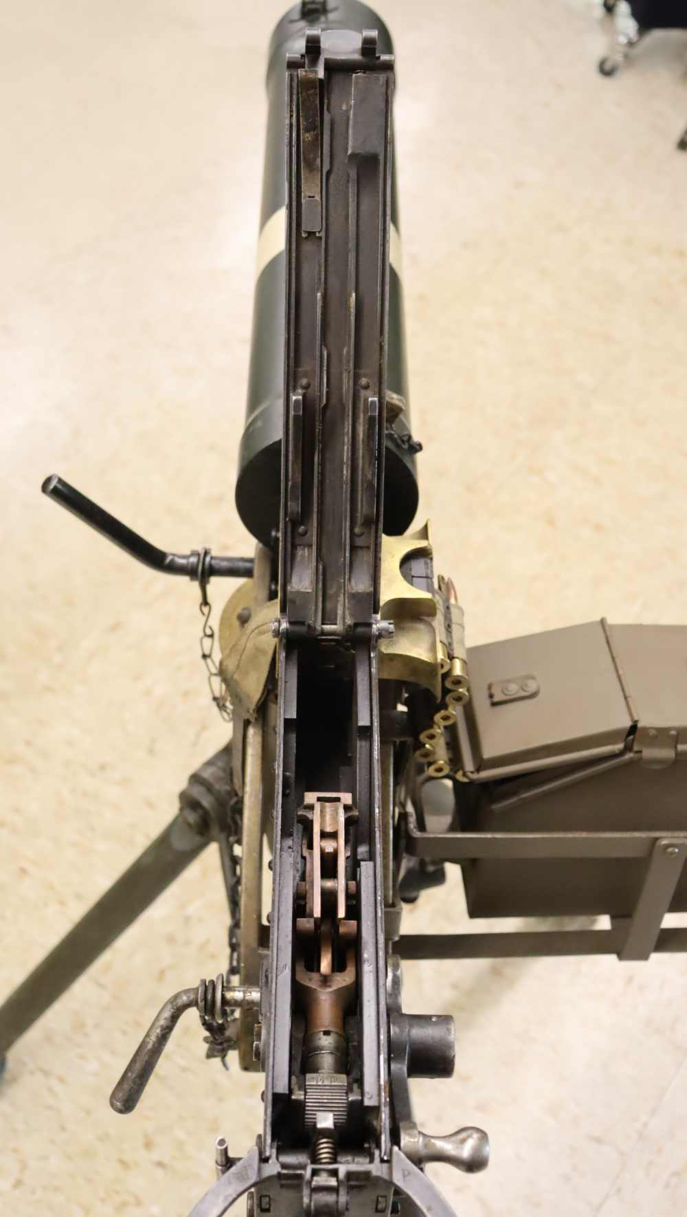 WWII BRITISH VICKERS WATER COOLED .303 BRITISH W/ TRIPOD (INERT)-img-25