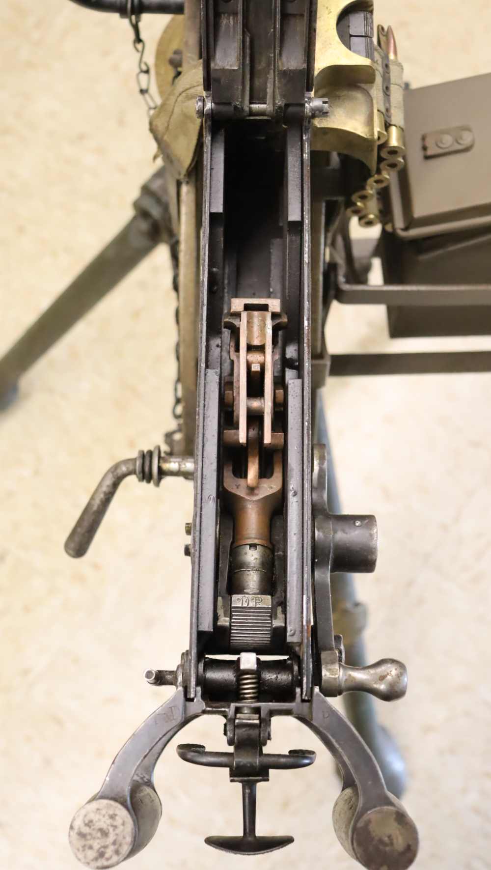 WWII BRITISH VICKERS WATER COOLED .303 BRITISH W/ TRIPOD (INERT)-img-26
