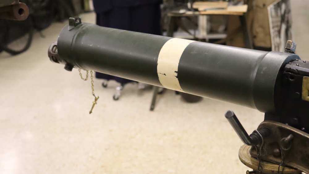 WWII BRITISH VICKERS WATER COOLED .303 BRITISH W/ TRIPOD (INERT)-img-9