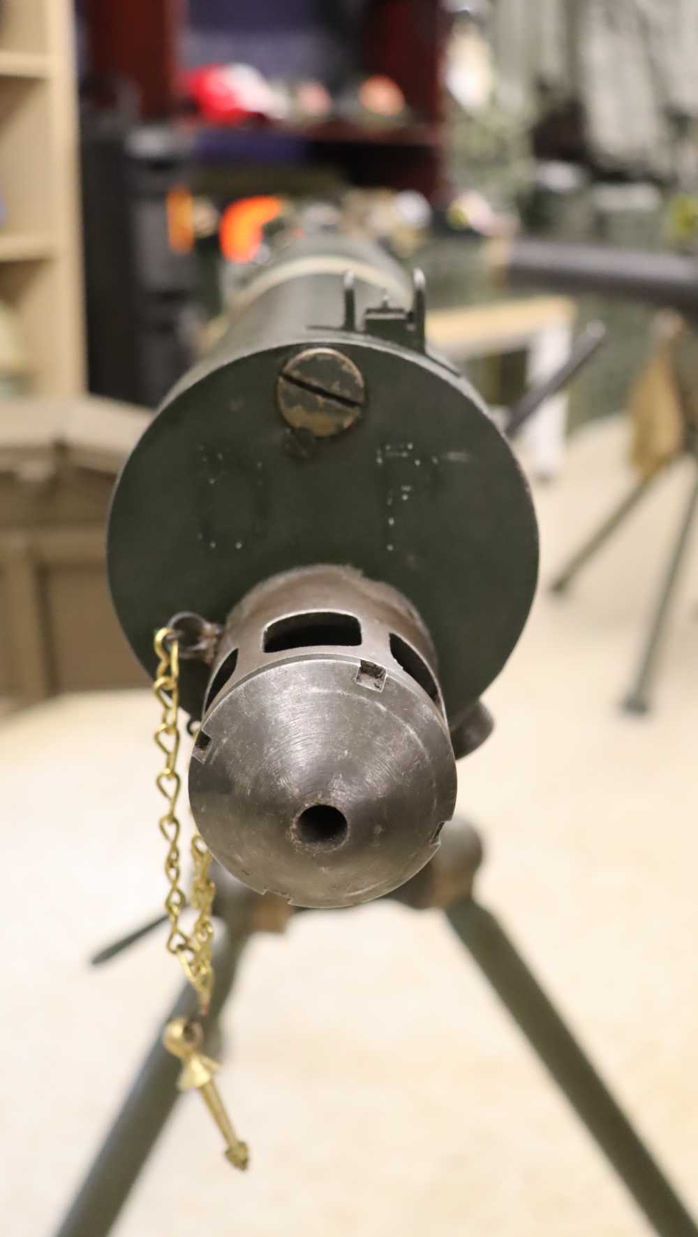 WWII BRITISH VICKERS WATER COOLED .303 BRITISH W/ TRIPOD (INERT)-img-44