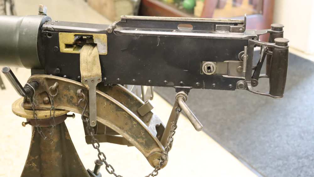 WWII BRITISH VICKERS WATER COOLED .303 BRITISH W/ TRIPOD (INERT)-img-8