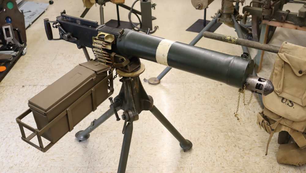 WWII BRITISH VICKERS WATER COOLED .303 BRITISH W/ TRIPOD (INERT)-img-2