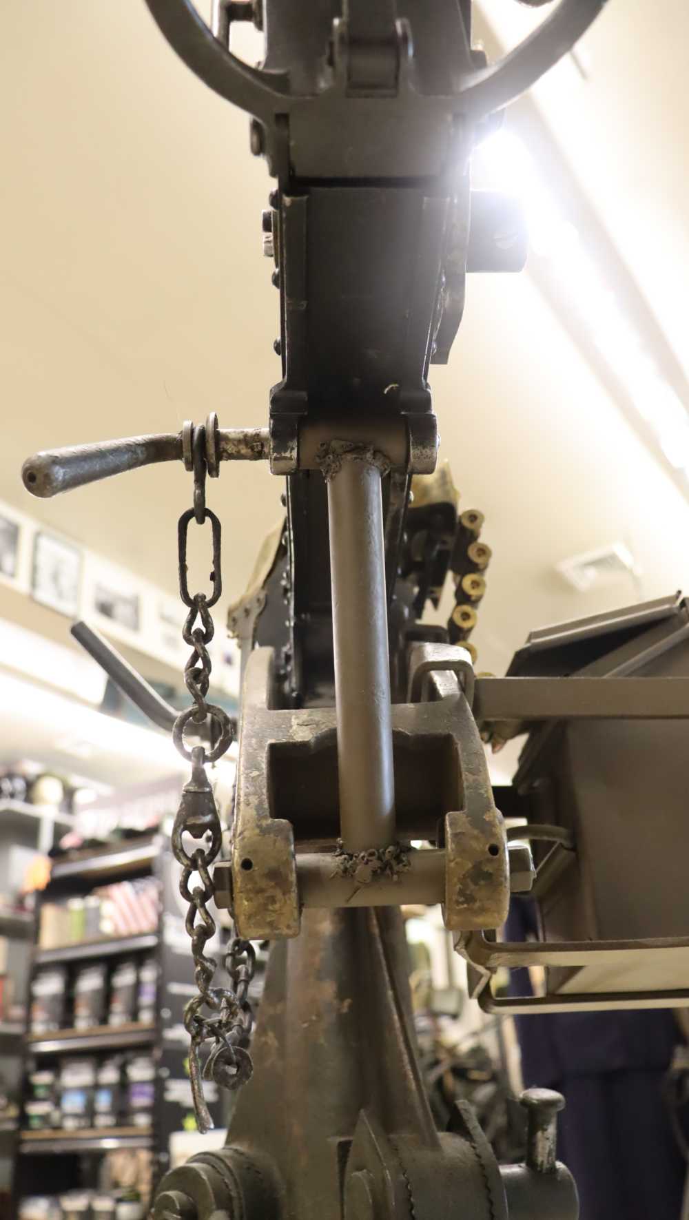 WWII BRITISH VICKERS WATER COOLED .303 BRITISH W/ TRIPOD (INERT)-img-37