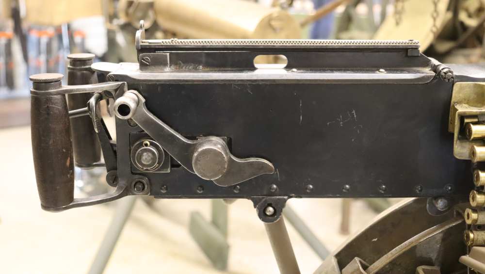 WWII BRITISH VICKERS WATER COOLED .303 BRITISH W/ TRIPOD (INERT)-img-17