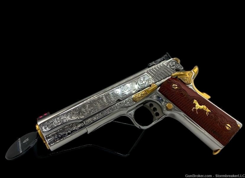 Colt 1911 Redwood Scroll-img-1