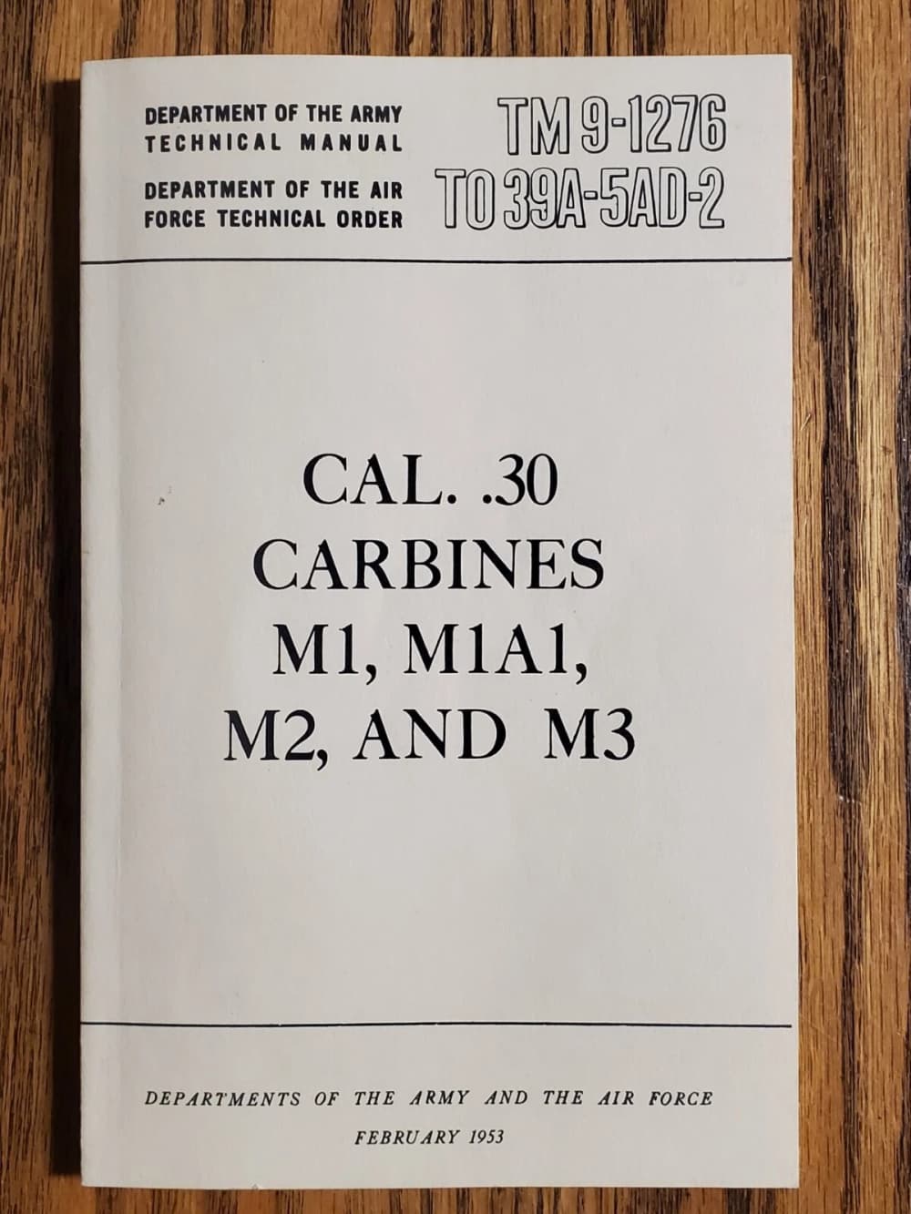 Post WWII M1 carbine magazine catch marked M CC and Manual-img-3