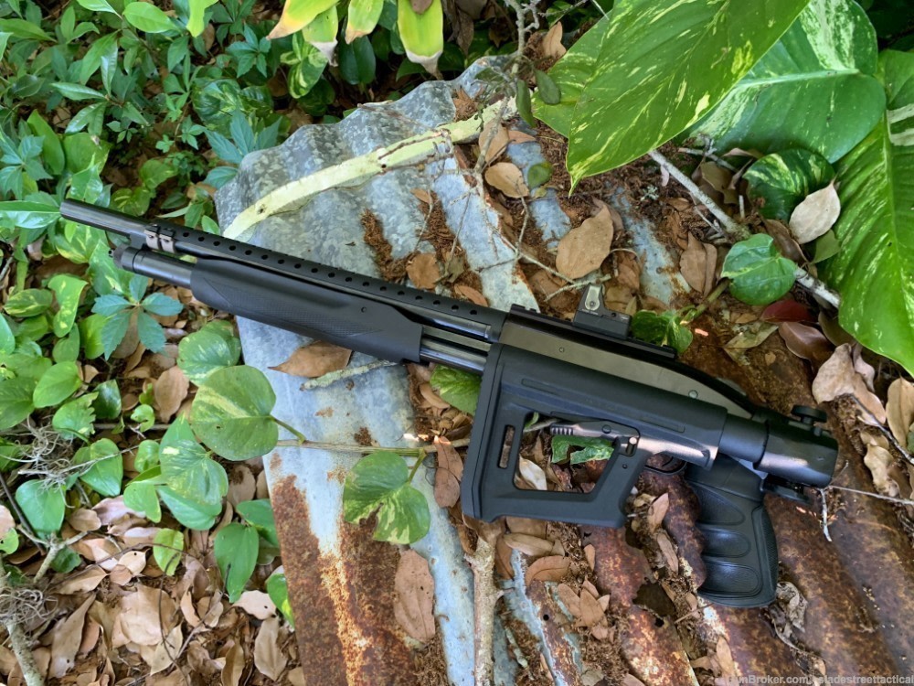 Mossberg 500 Side Folding + MAGPUL PR STOCK Folder ALL USA MADE QD POINTS-img-0