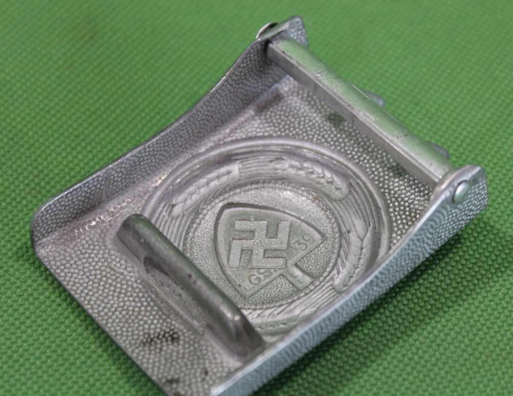 German WWII RAD Labor Korps Enlisted Mans Belt Buckle 12B-img-2