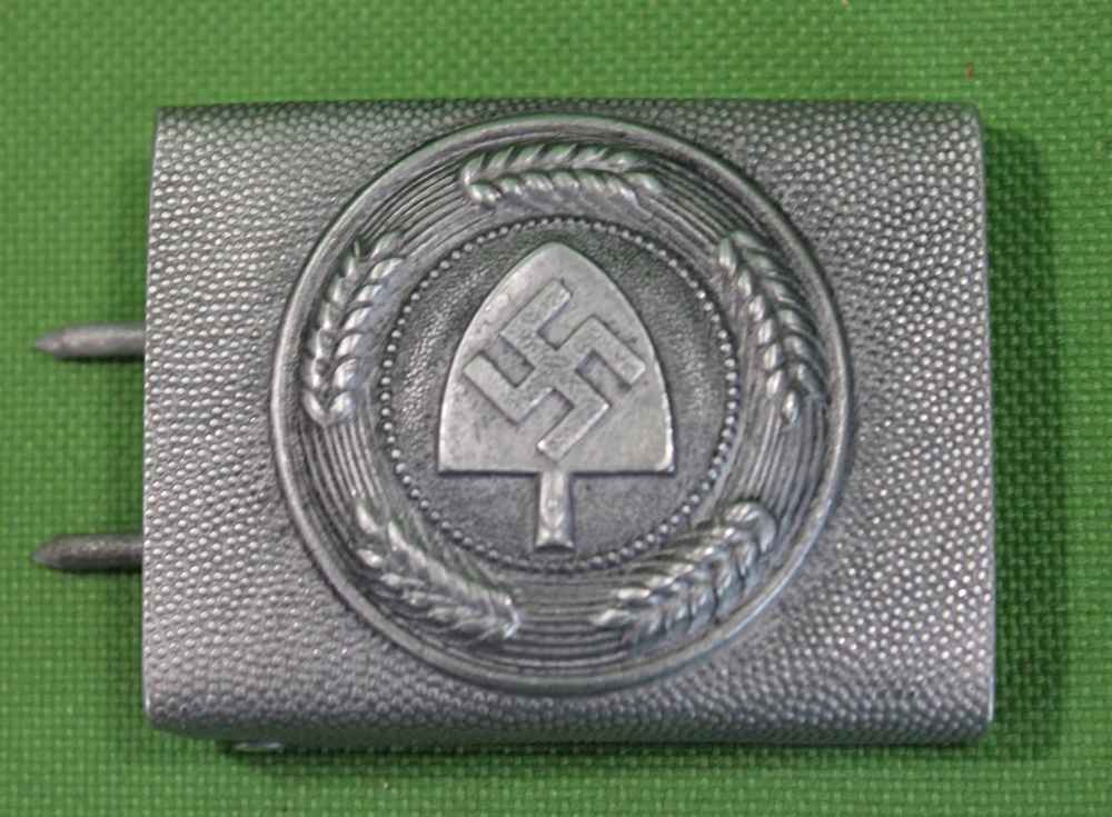 German WWII RAD Labor Korps Enlisted Mans Belt Buckle 12B-img-0