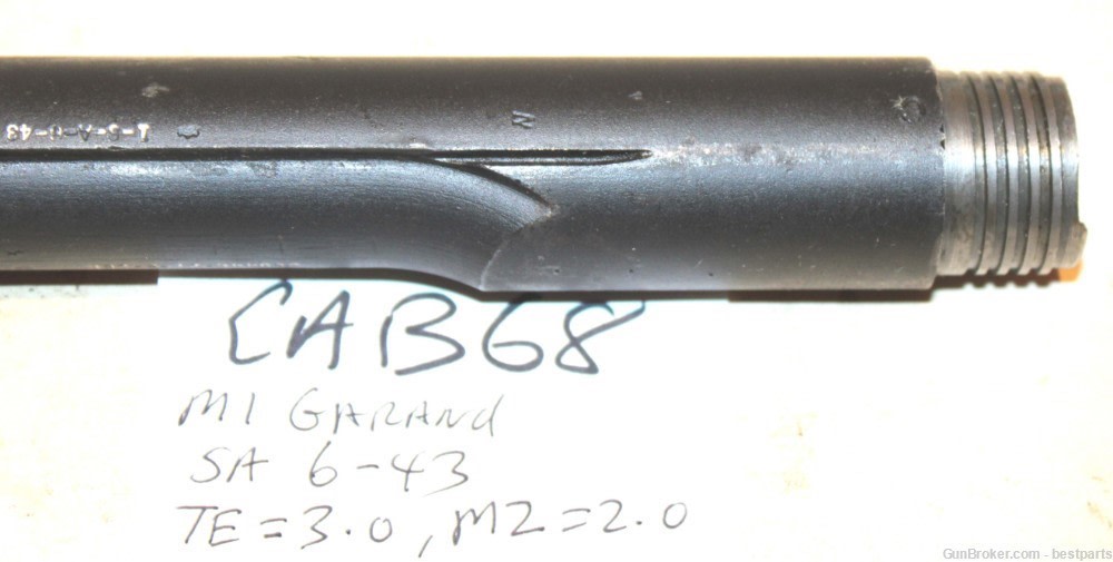 M1 Garand Barrel Springfield Armory USGI, 6-43 -#CAB68-img-9