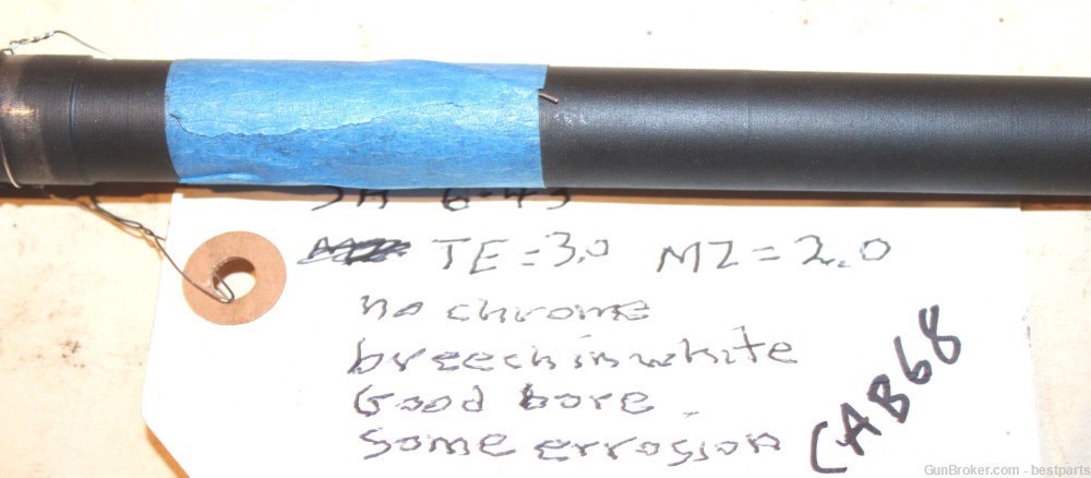 M1 Garand Barrel Springfield Armory USGI, 6-43 -#CAB68-img-4