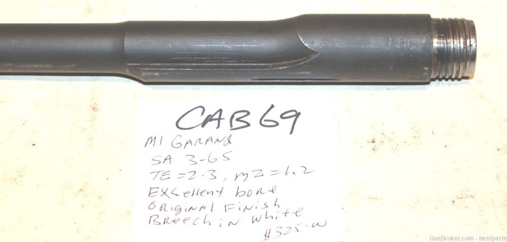 M1 Garand Barrel Springfield Armory USGI, 3-65 -#CAB69-img-4