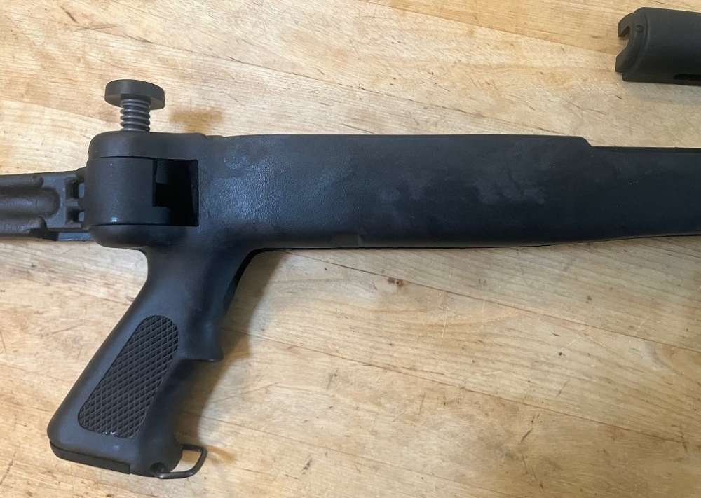 SKS The Combat Exchange Black Polymer Folding Stock & Handguard-img-3