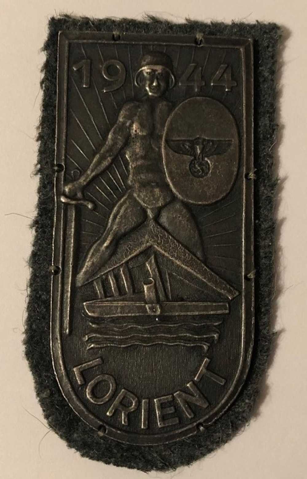 German WWII Lorient Shield-img-0