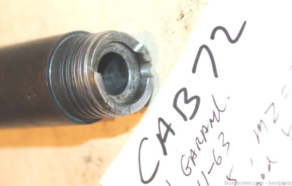  M1 Garand Barrel, Springfield Armory USGI, 11-63 -#CAB72-img-11