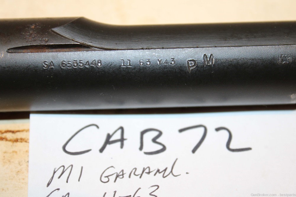  M1 Garand Barrel, Springfield Armory USGI, 11-63 -#CAB72-img-3