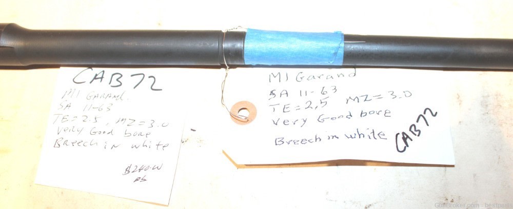  M1 Garand Barrel, Springfield Armory USGI, 11-63 -#CAB72-img-5