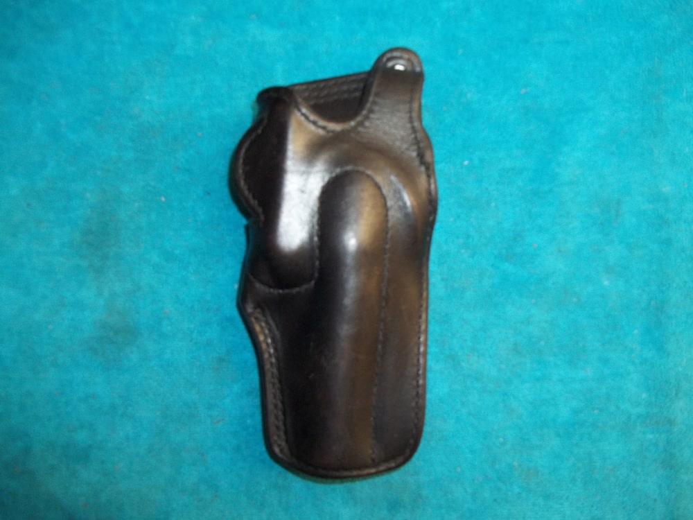NOS R/H Tex Shoemaker QUICKFRONT Duty Holster Smith Wesson 4" K 13 19 64 65-img-9