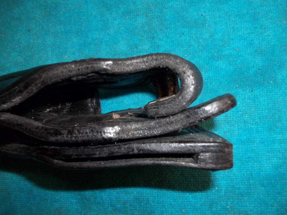 NOS R/H Tex Shoemaker QUICKFRONT Duty Holster Smith Wesson 4" K 13 19 64 65-img-8